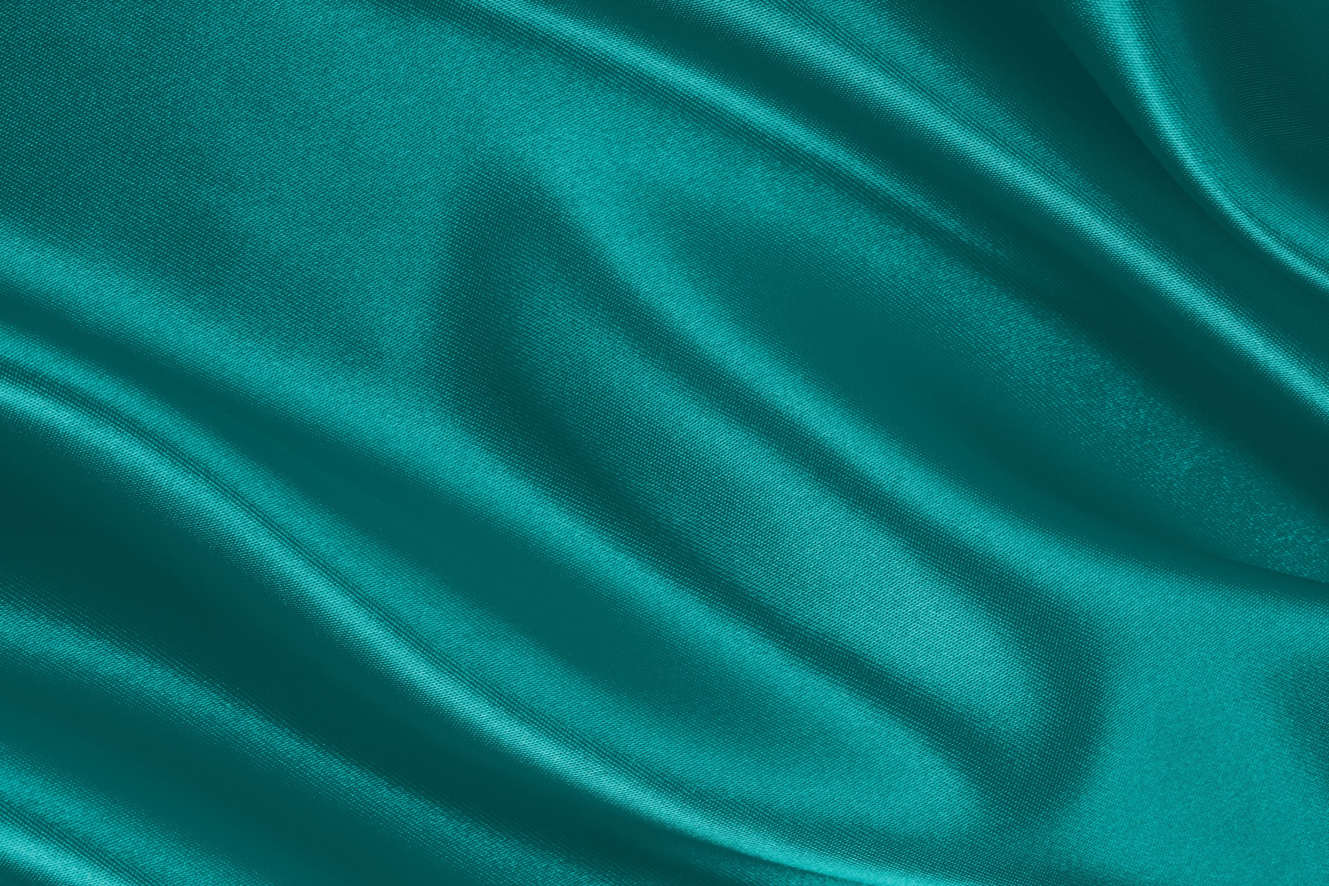 Turquoise satin background